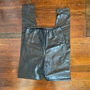 Wilfred Free Daria vegan leather pants NWOT